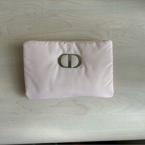 New Dior Baby Pink Clutch w/ Snap Closure